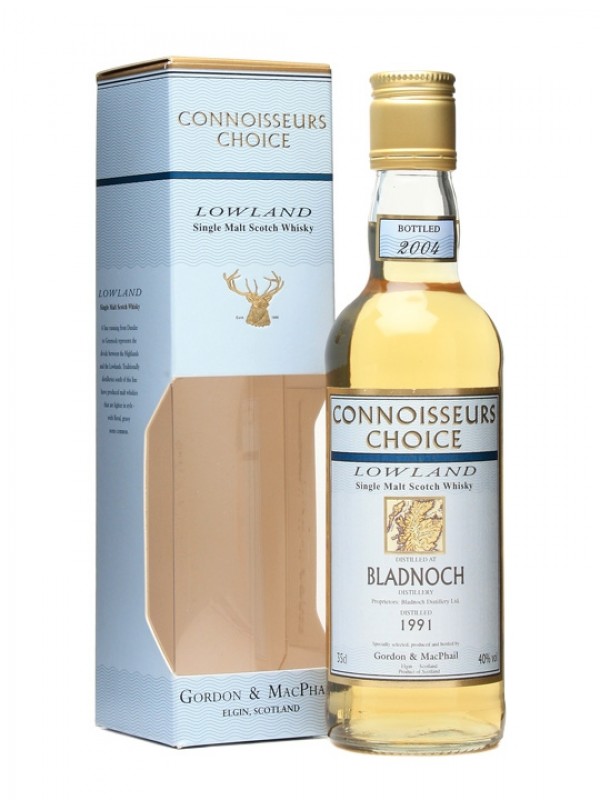 Bladnoch 1991 Connoisseurs Choice Half Bottle Gordon & Macphail