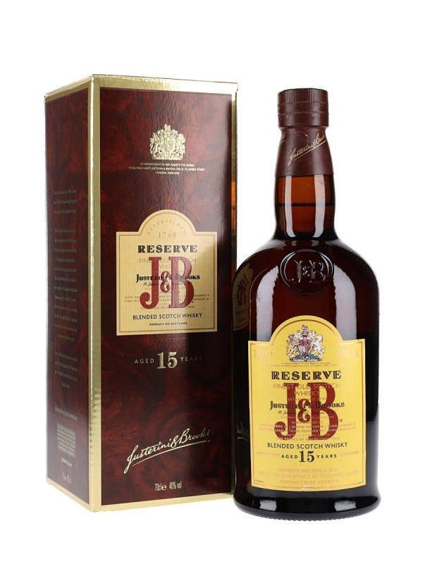 スーパーセール タイムセール 時間 J & B 15 Year Old Reserve | Blended Scotch Whisky | Whisky ウイスキー