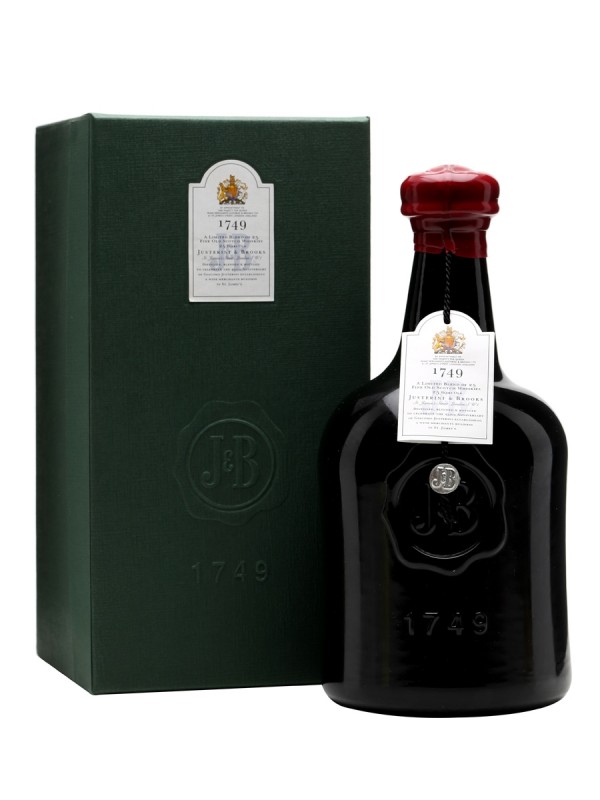 J & B 25 Year Old Replica Bottle