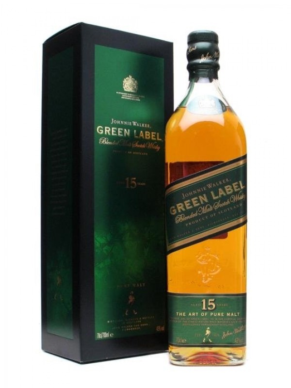 卸し売り購入 Walker Johnnie Green Malt Blended | presentation) (old Label ウイスキー