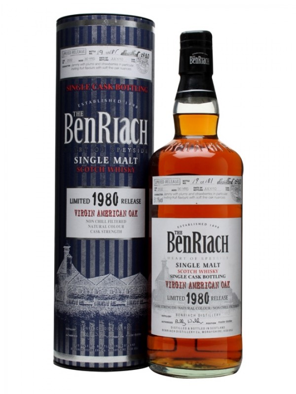 Benriach 1980 Virgin American Oak Cask #2532