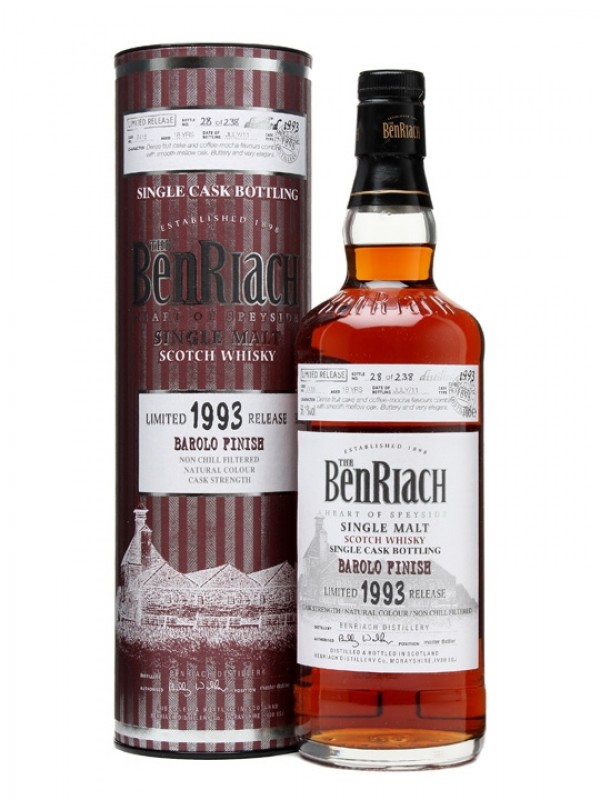 Benriach 1993 18 Year Old Barolo Finish