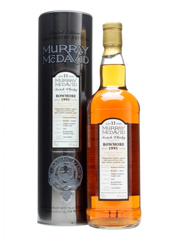 Bowmore 1995 11 Year Old Viognier Condrieu Guigal Finish Murray McDavid