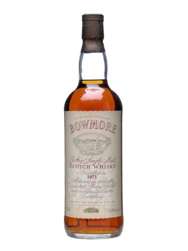 Bowmore 1973 Vintage Label Cask 5173 74