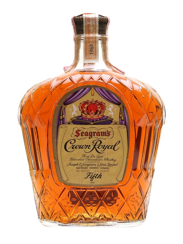 Crown Royal Bottled 1965