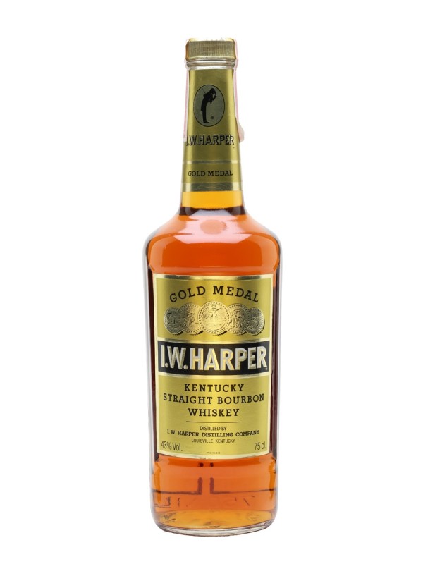 I W Harper Gold Label / Bottled 1980s