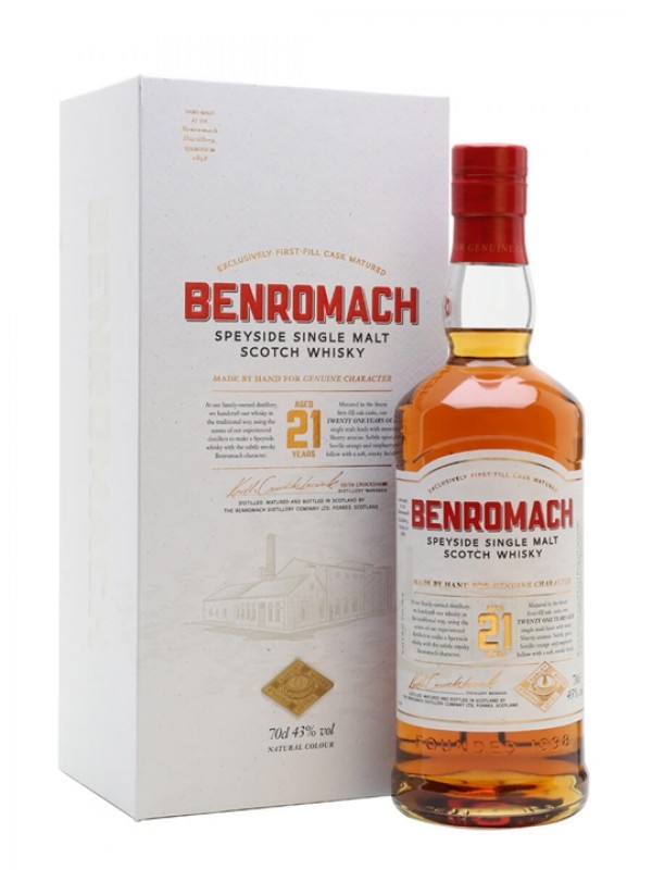 Benromach 21 Year Old