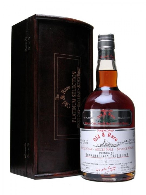 Bunnahabhain 1974 34 Year Old Sherry Douglas Laing Platinum Selection