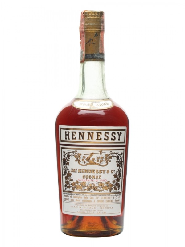 Hennessy Bras Arm Bottled 1960s