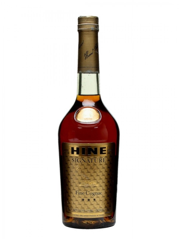 Hine Signature Fine Cognac Bottled 1980s