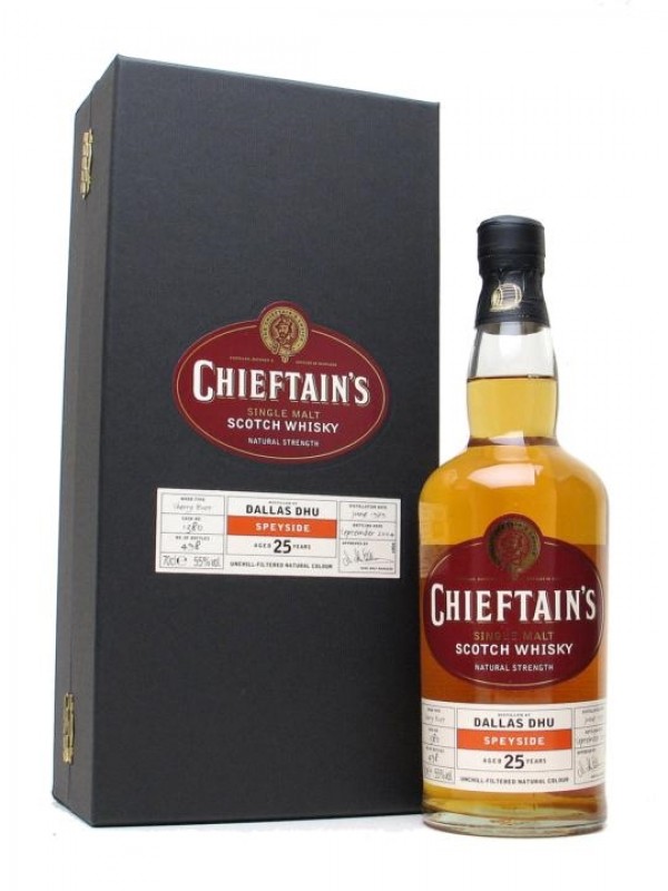 Dallas Dhu 1979 25 Year Old Sherry Cask Ian Macleod Chieftain