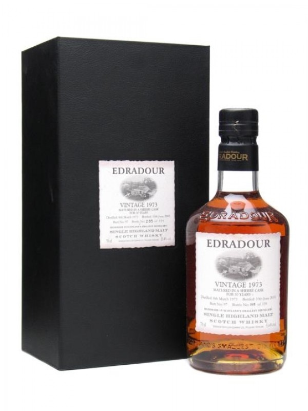 Edradour 1973 30 Year Old Sherry Cask