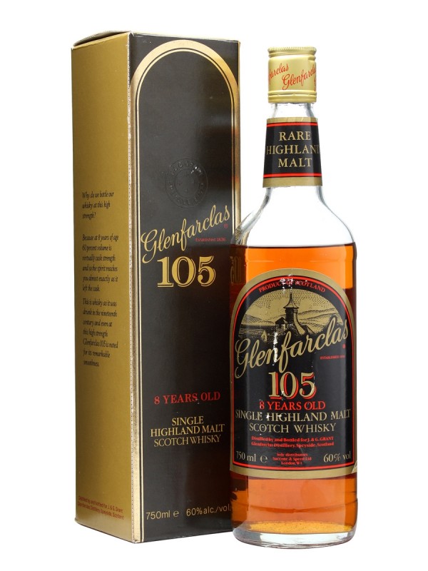 Glenfarclas 8 Year Old '105' Bottled 1980s