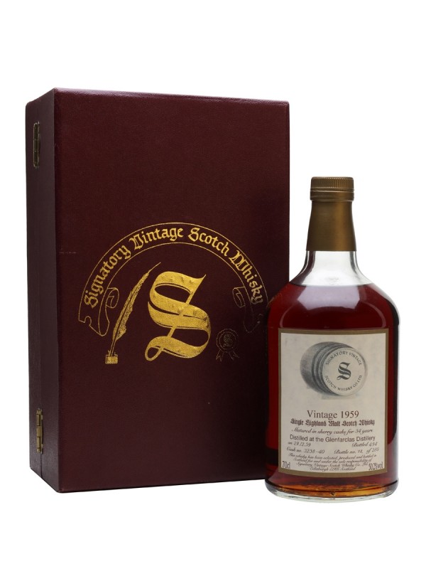 Glenfarclas 1959 34 Year Old Dark Sherry Signatory