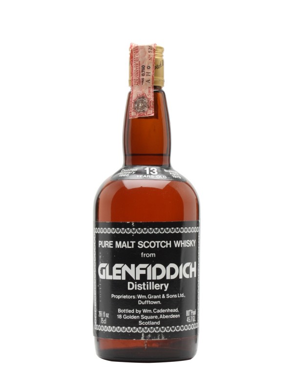 Glenfiddich 1966 13 Year Old Cadenhead's Bottled 1979