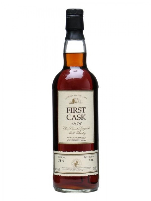 Glen Grant 1976 20 Year Old Sherry Cask #2877 First Cask