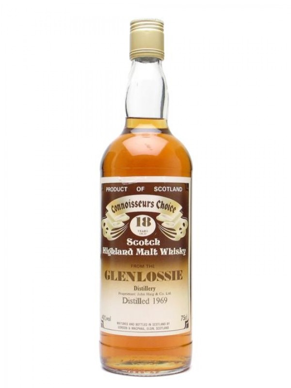 Glenlossie 1969 18 Year Old Connoisseurs Choice Gordon & Macphail