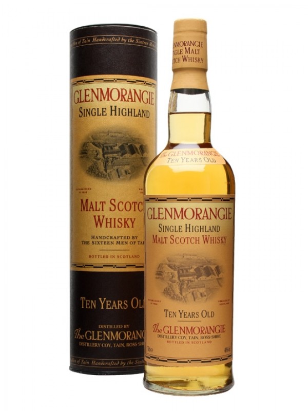 Glenmorangie 10 Year Old 16 Men Label