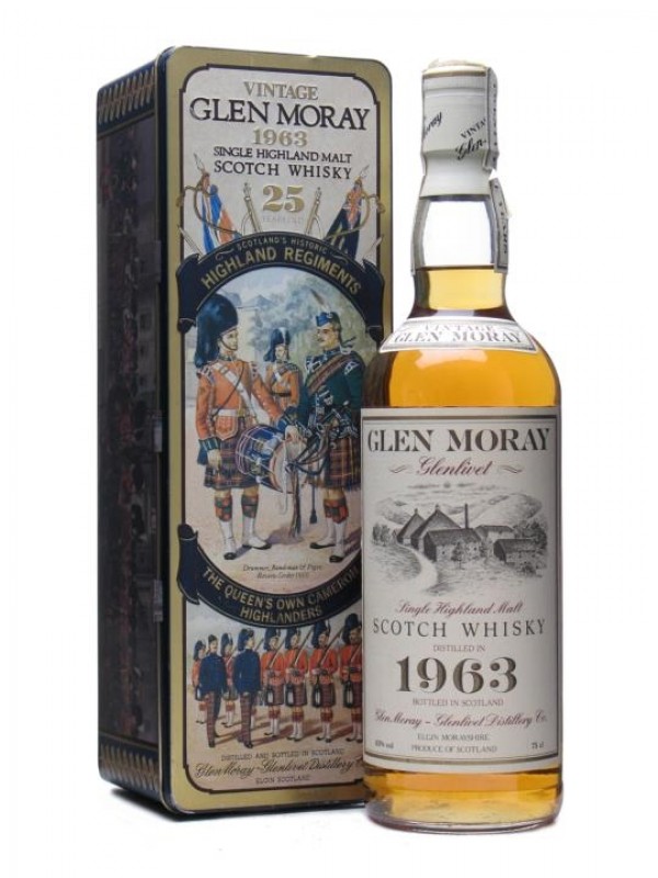 Glen Moray 1963 25 Year Old Bottled for Air Nippon