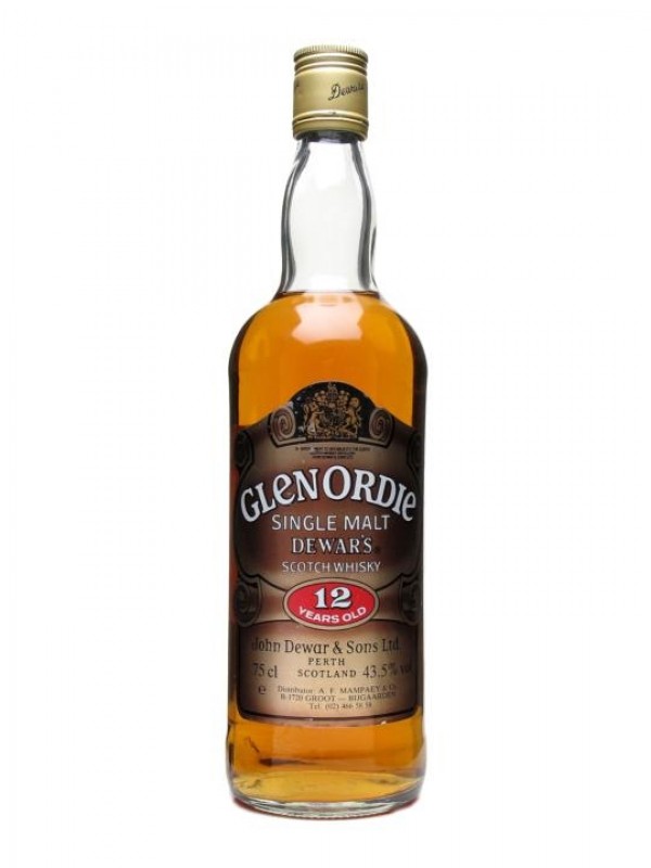 Glenordie 12 Year Old Bottled 1980's