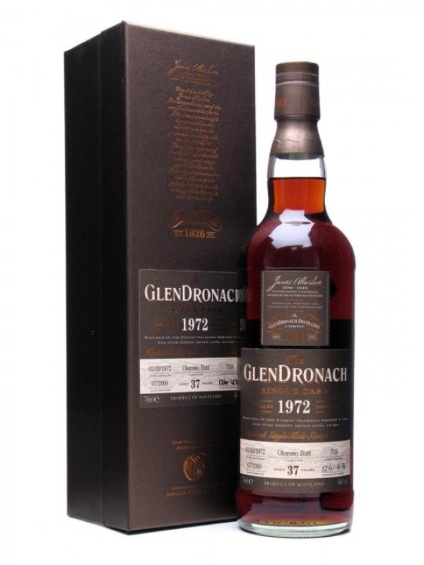 Glendronach 1972 37 Year Old Oloroso Sherry Butt