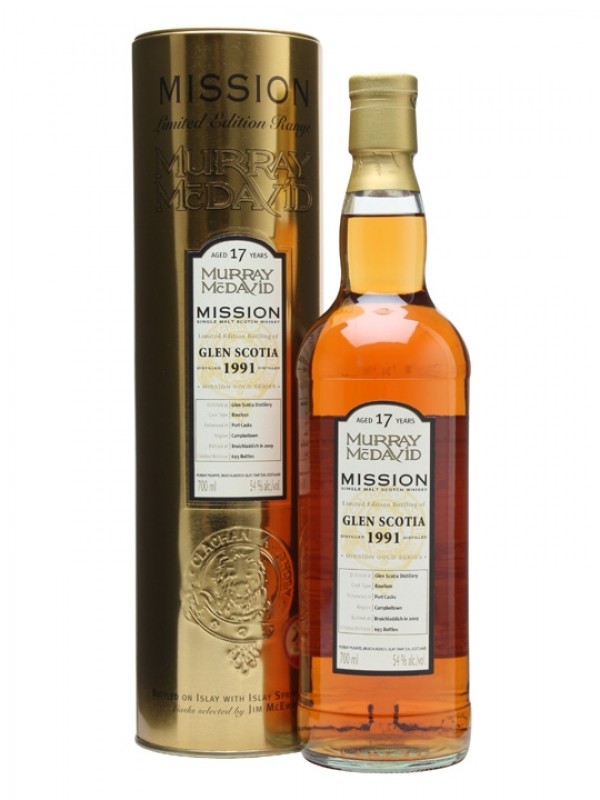Glen Scotia 1991 17 Year Old Port Finished Mission