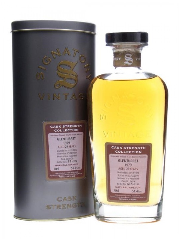 Glenturret 1979 29 Year Old Cask #1439 Signatory