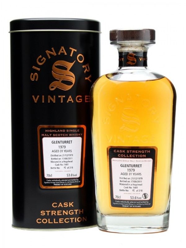 Glenturret 1979 31 Year Old Cask #1441 Signatory