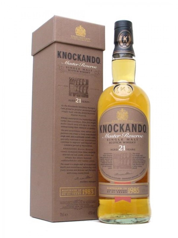 Knockando 1983 21 Year Old Master Reserve