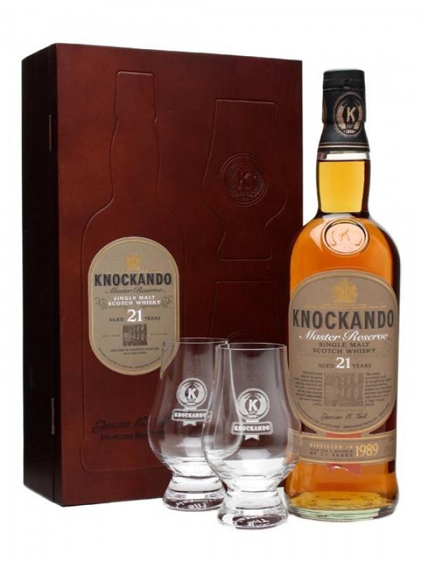 Knockando 1989 21 Year Old Master Reserve Glass Pack