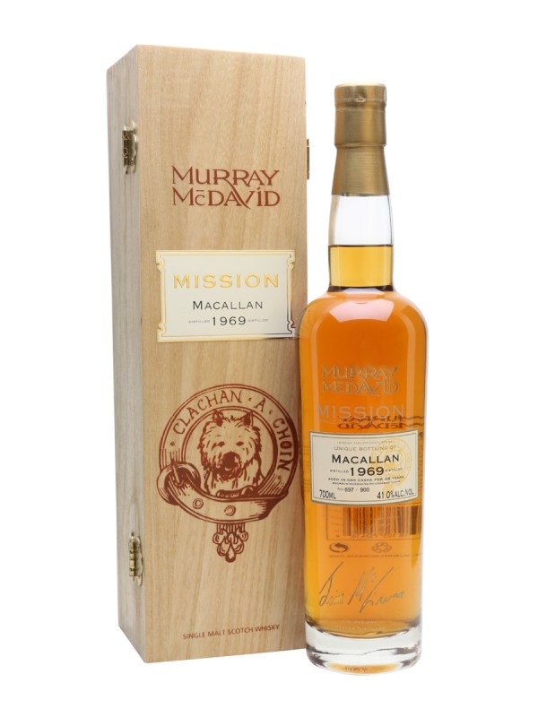 Macallan 1969 36 Year Old Murray McDavid Mission