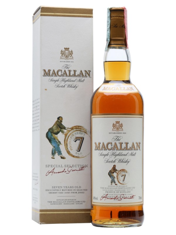 Macallan 7 Year Old Giovinetti Figli