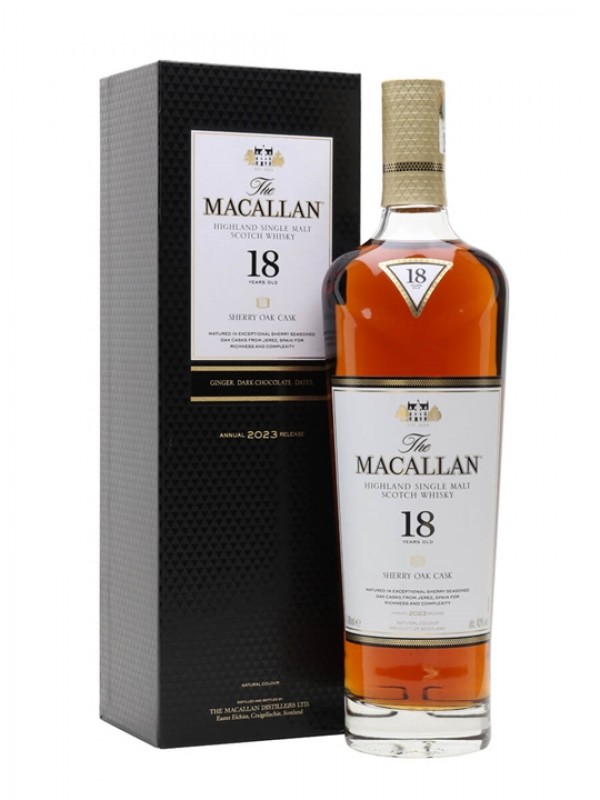 Macallan 18 Year Old / Sherry Oak / 2023 Release