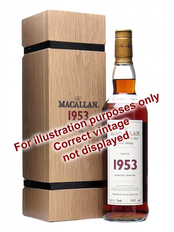 Macallan 1949 53 Year Old Fine Rare