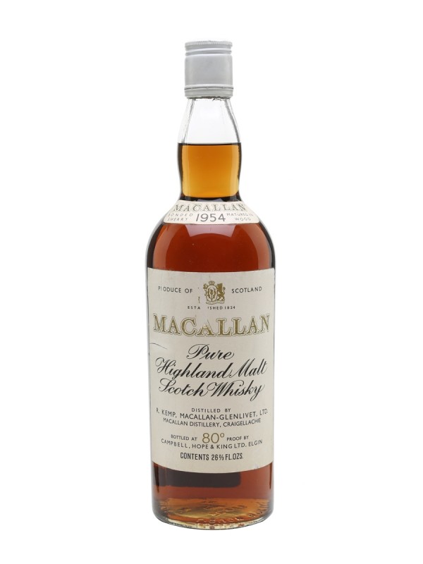 Macallan 1954 Bottled 1960s