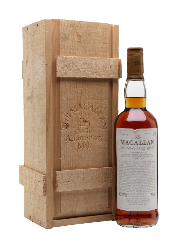 「数量限定 在庫処分セール」 Macallan 25 Year Old Anniversary Malt Sherry Oak | Single ウイスキー
