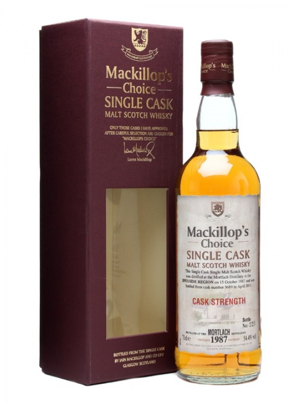 Mortlach 1987 Cask #3689 Mackillop's Mackillop's Choice