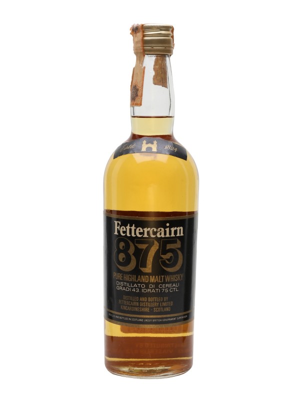 Fettercairn 875 8 Year Old Bottled 1970's