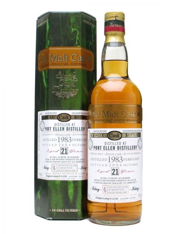 Port Ellen 1983 21 Year Old Sherry Cask #1572 Douglas Laing