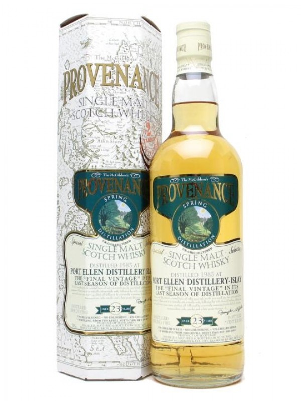 Port Ellen 1983 / 23 Year Old / Provenance / Bottled Winter 2007