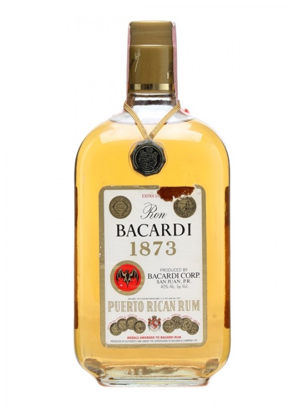 【安心発送】 Ron Bacardi Whisky | Rum Rican Puerto | 1970s Bottled 1873 ウイスキー