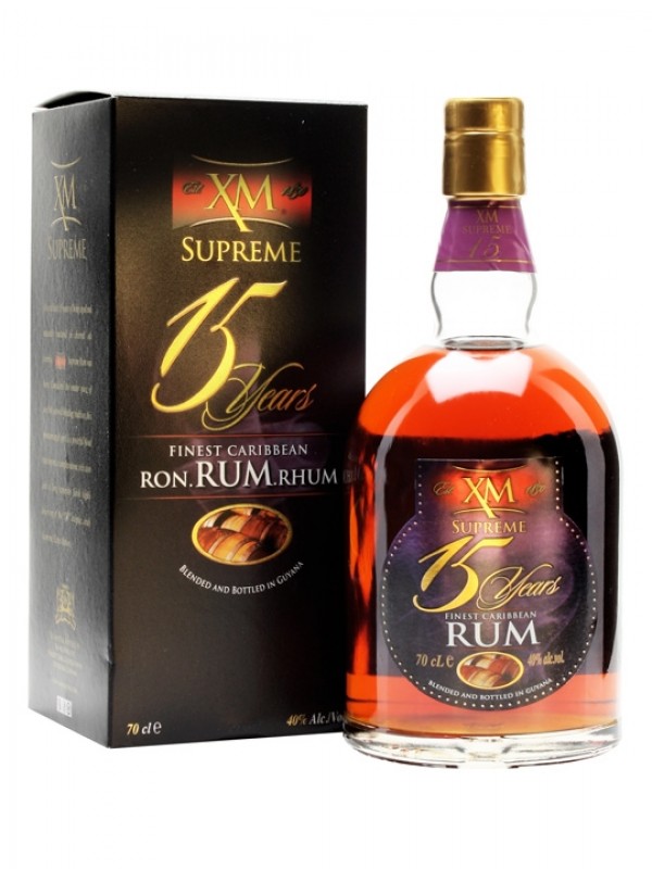XM Supreme 15 Year Old Rum Blended Modernist Rum