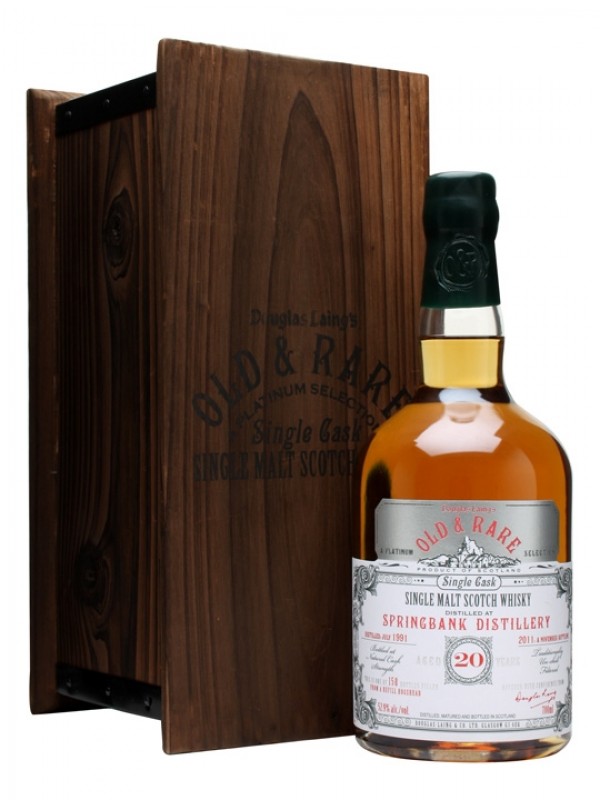 Springbank 1991 20 Year Old Platinum Selection Douglas Laing
