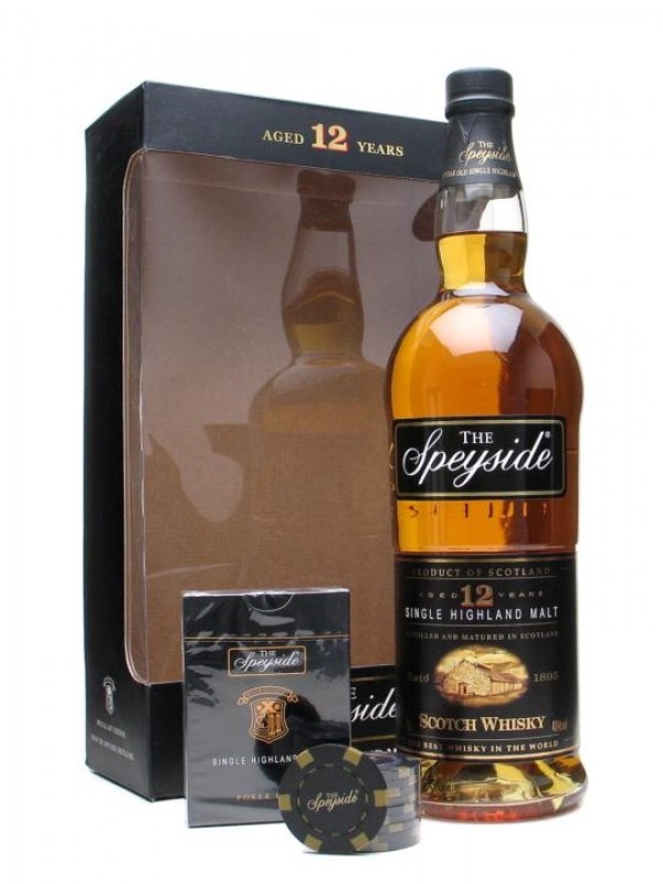 The Speyside 12 Year Old Poker Set