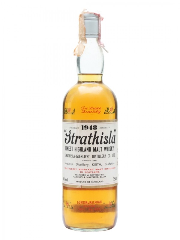 Strathisla 1948 Stencilled Bottled 1980s Gordon & Macphail