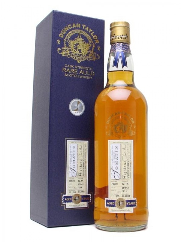 Tomatin 1965 42 Year Old Duncan Taylor