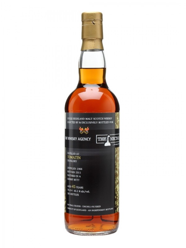 Tomatin 1966 45 Year Old The Whisky Agency The Nectar