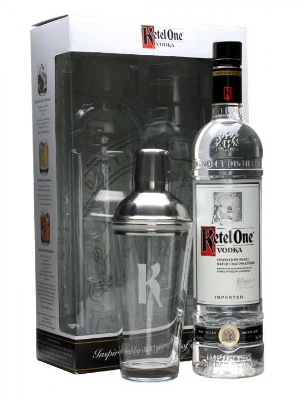 Ketel One Vodka With Cocktail Shaker