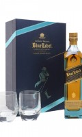 Johnnie Walker Blue Label with 2 Free Glasses Gift Set Blended Whisky