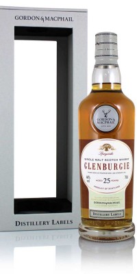 Glenburgie 25 Year Old, G&M Distillery Labels